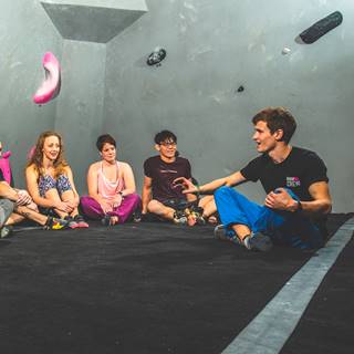Group sitting Plymouth
